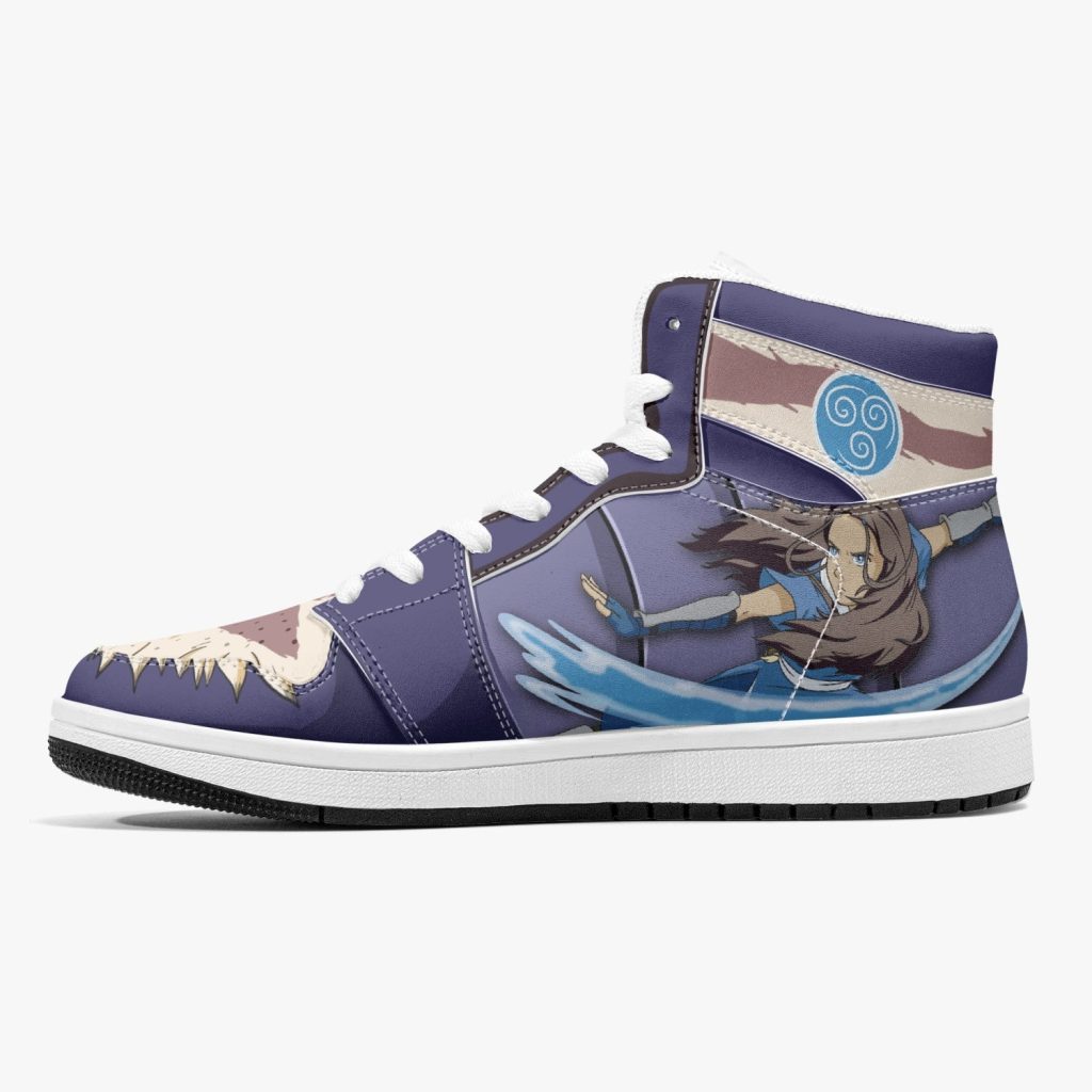 aang and katara avatar j force shoes 10 - Anime Shoes World