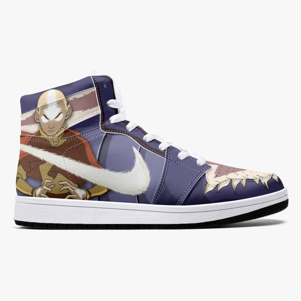 aang and katara avatar j force shoes 12 - Anime Shoes World