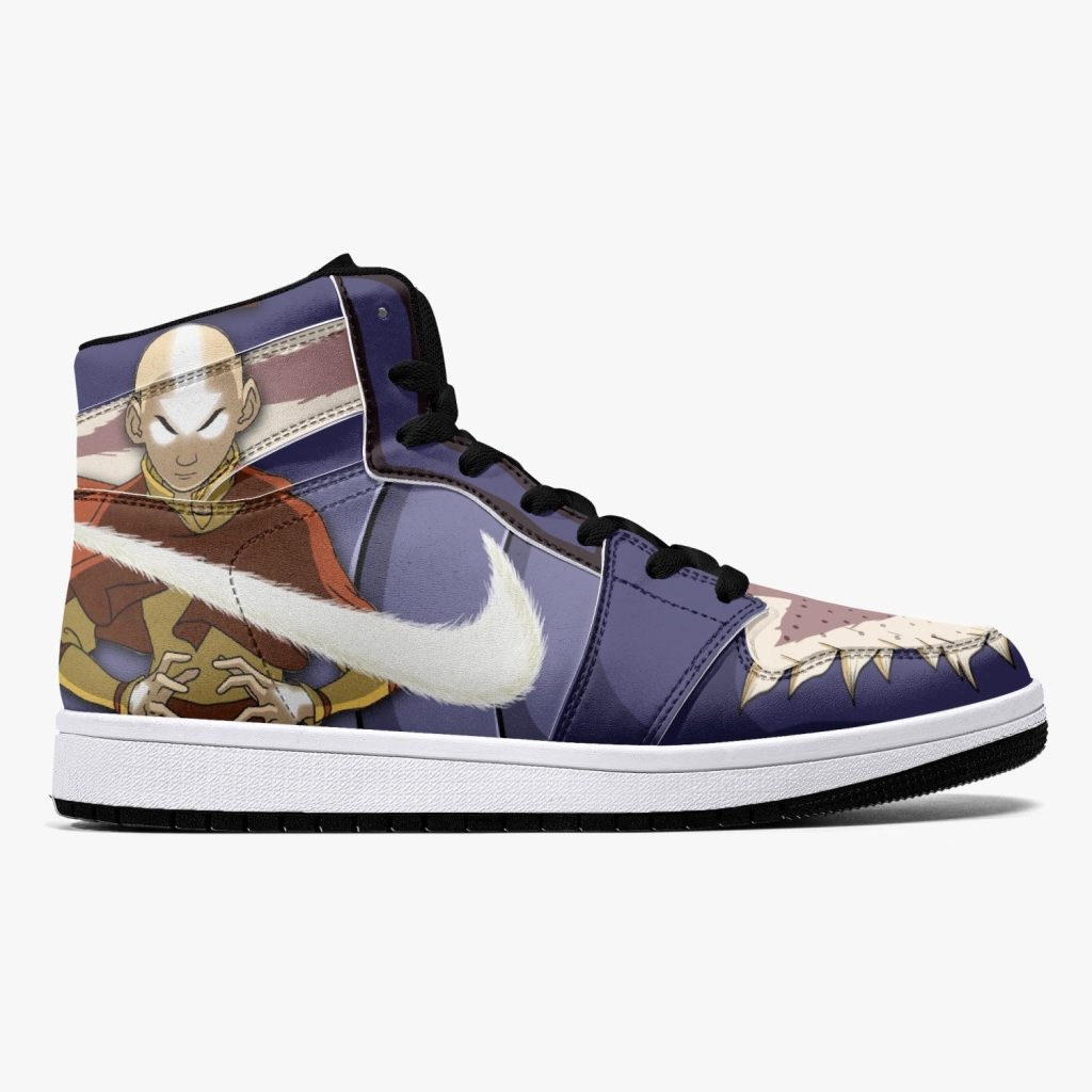 aang and katara avatar j force shoes 2 - Anime Shoes World