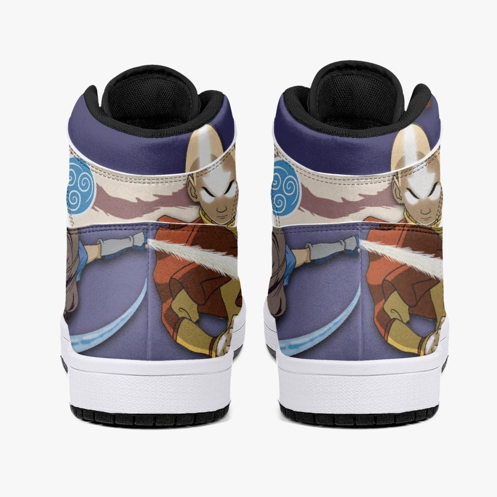 aang and katara avatar j force shoes 4 - Anime Shoes World