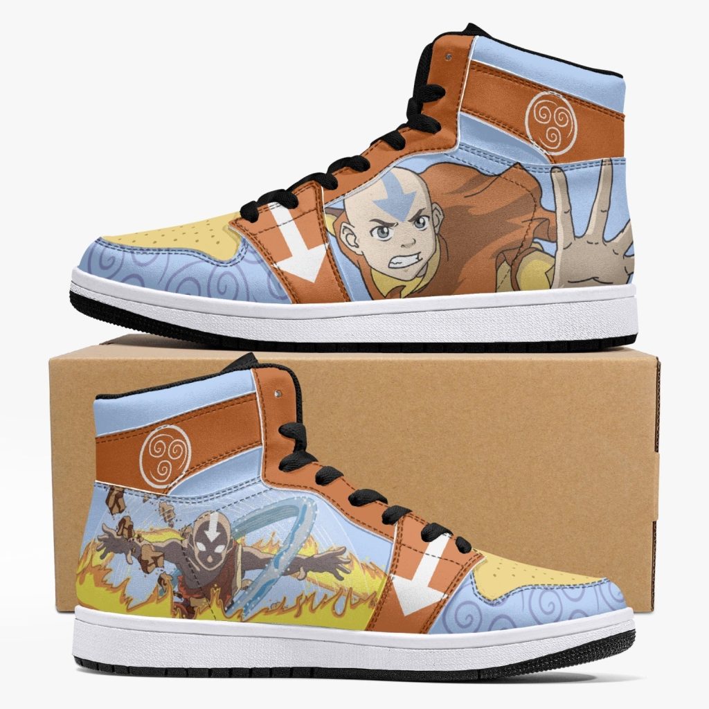 aang avatar j force shoes - Anime Shoes World