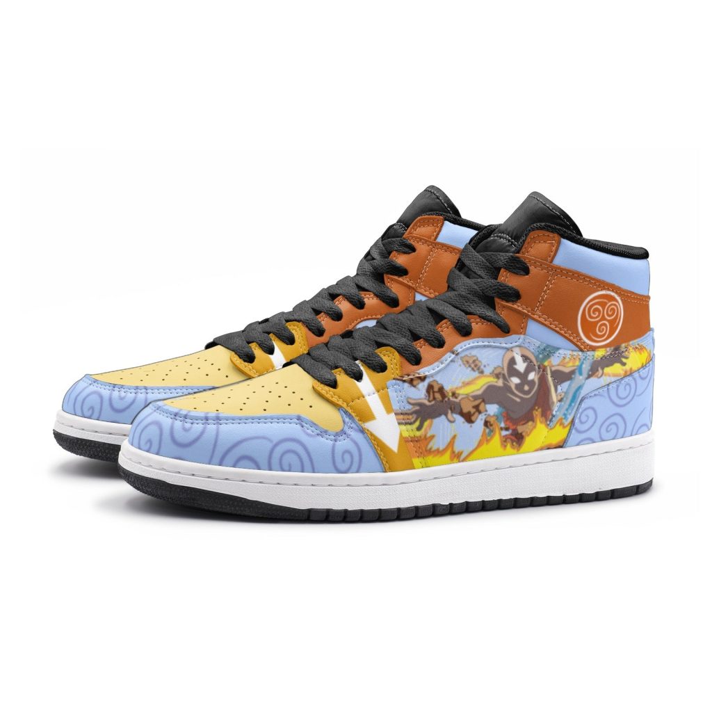 aang avatar jd1 shoes 3 - Anime Shoes World