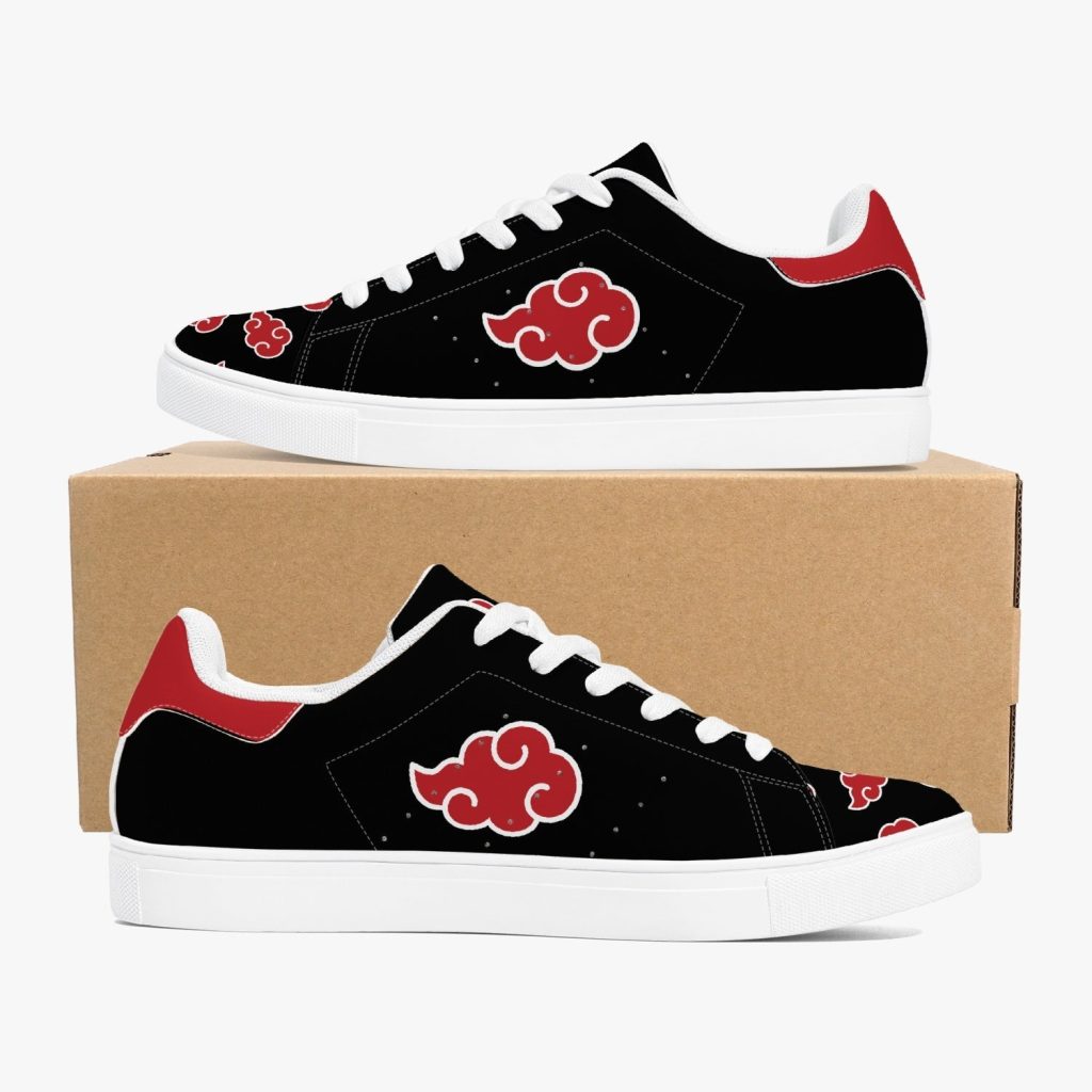 akatsuki 1 naruto leather smith shoes - Anime Shoes World