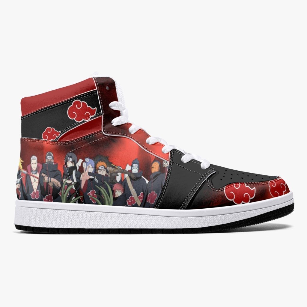 akatsuki members naruto j force shoes 10 - Anime Shoes World