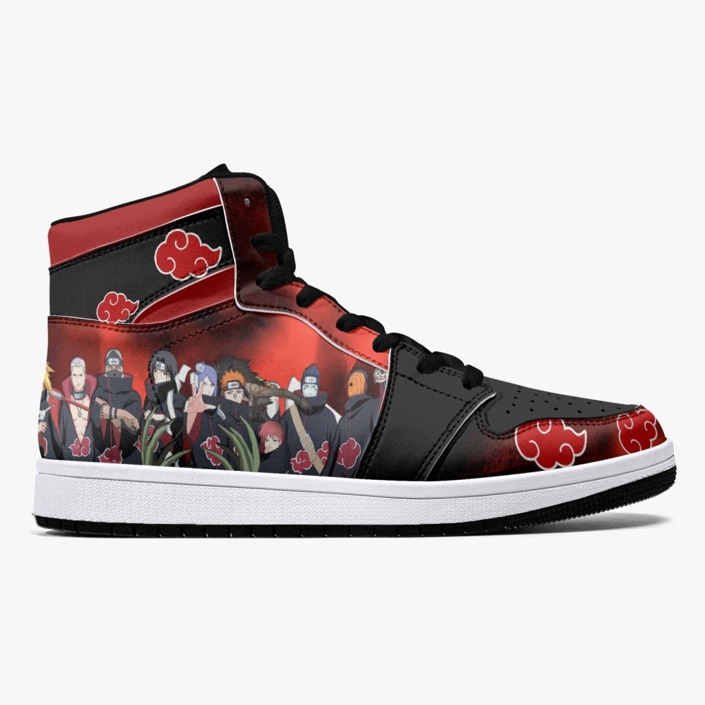 akatsuki members naruto j force shoes 2 - Anime Shoes World