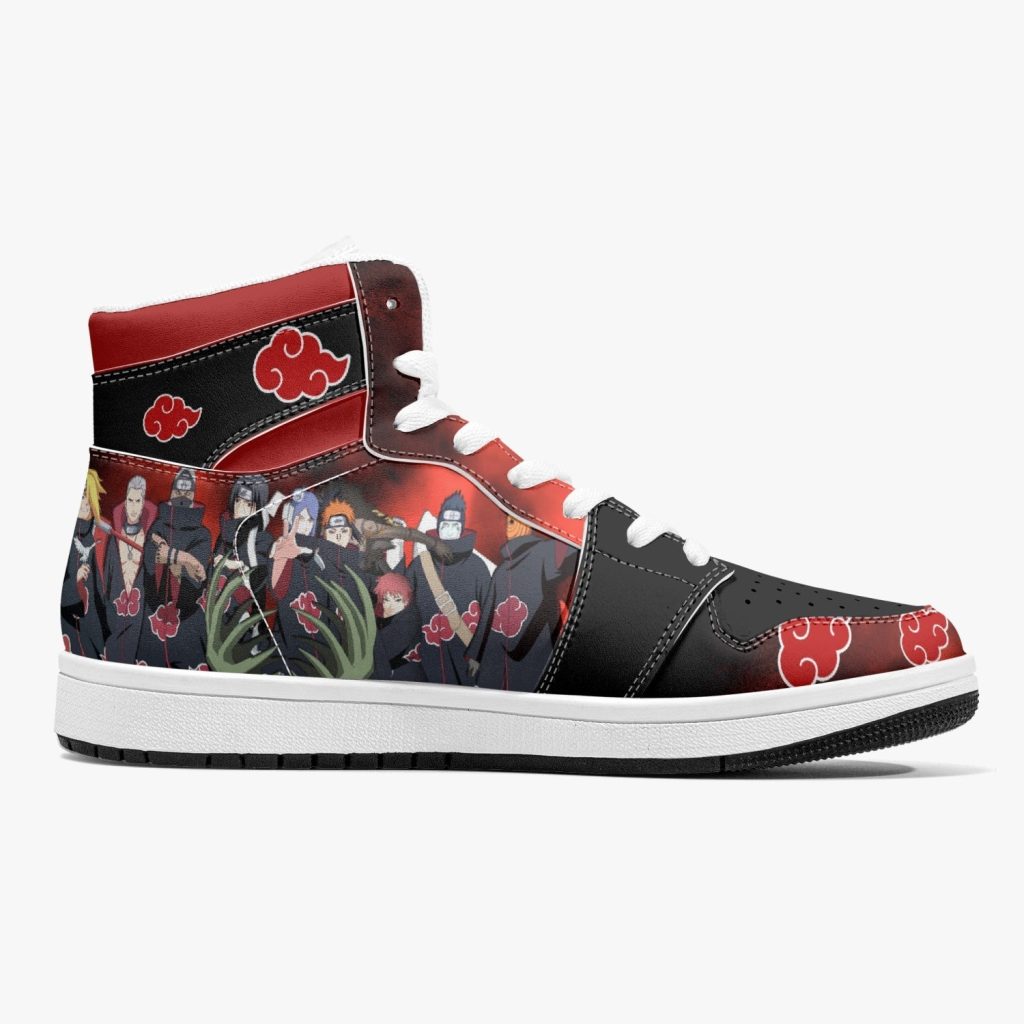 akatsuki members naruto j force shoes 9 - Anime Shoes World