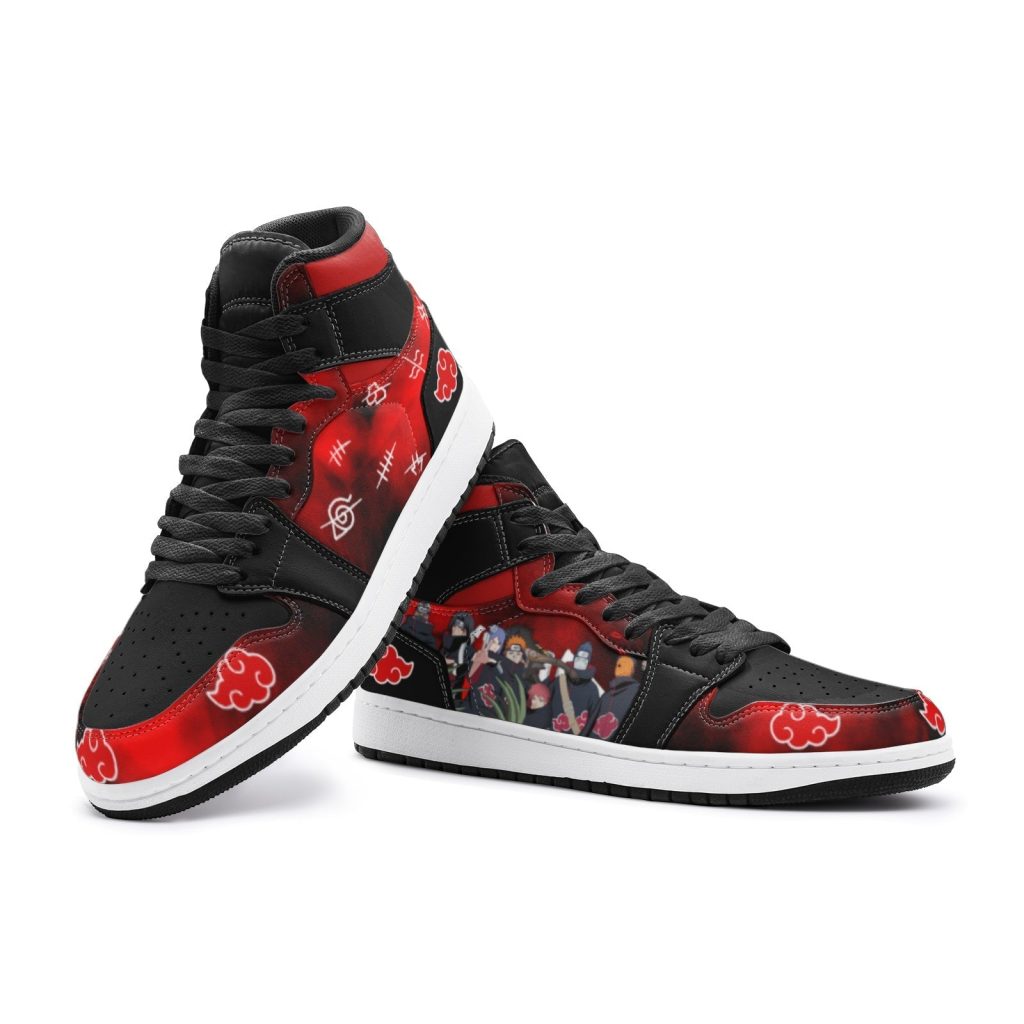 akatsuki members naruto jd1 shoes 4 - Anime Shoes World