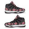 akatsuki naruto aj11 basketball shoes - Anime Shoes World