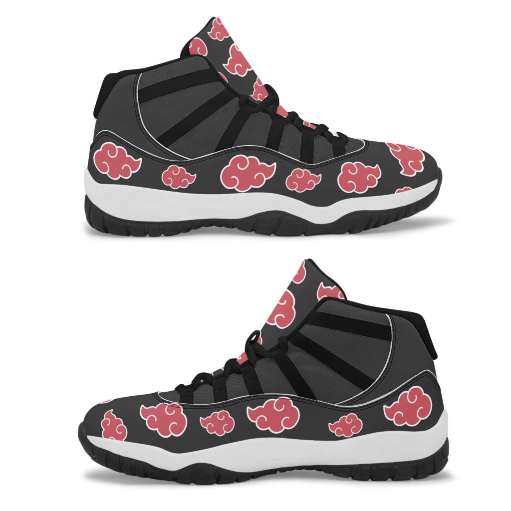 akatsuki naruto aj11 basketball shoes - Anime Shoes World