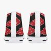 akatsuki naruto classic high top canvas shoes 17 - Anime Shoes World