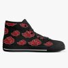 akatsuki naruto classic high top canvas shoes 7 - Anime Shoes World