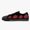 akatsuki naruto classic low top canvas shoes 10 - Anime Shoes World