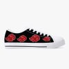 akatsuki naruto classic low top canvas shoes 4 - Anime Shoes World