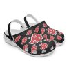 akatsuki naruto custom clogs - Anime Shoes World