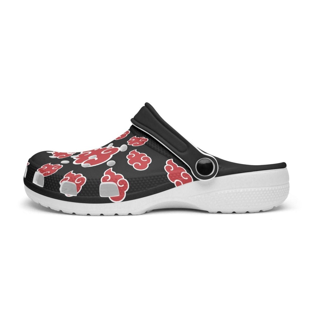 akatsuki naruto custom clogs 6 - Anime Shoes World