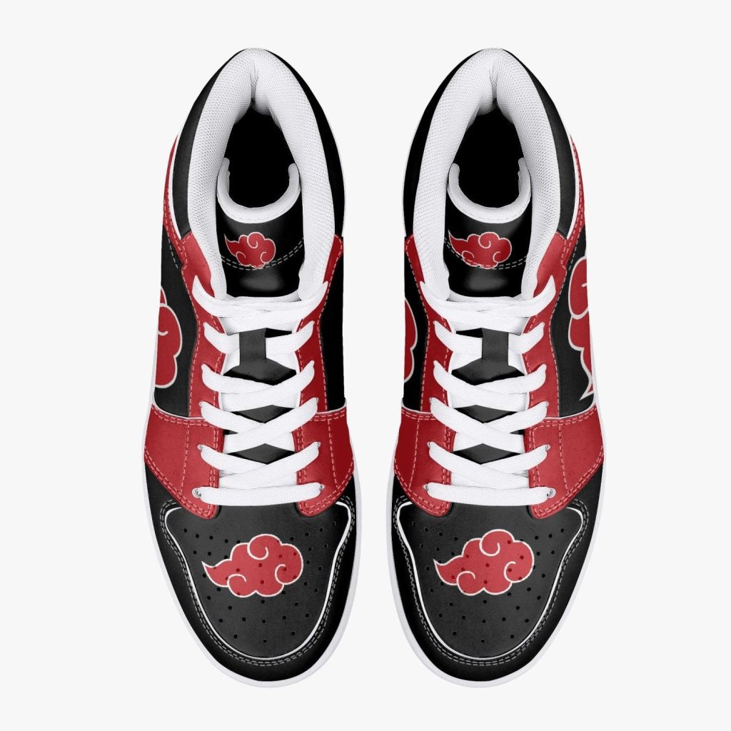 akatsuki naruto custom j force shoes 13 - Anime Shoes World