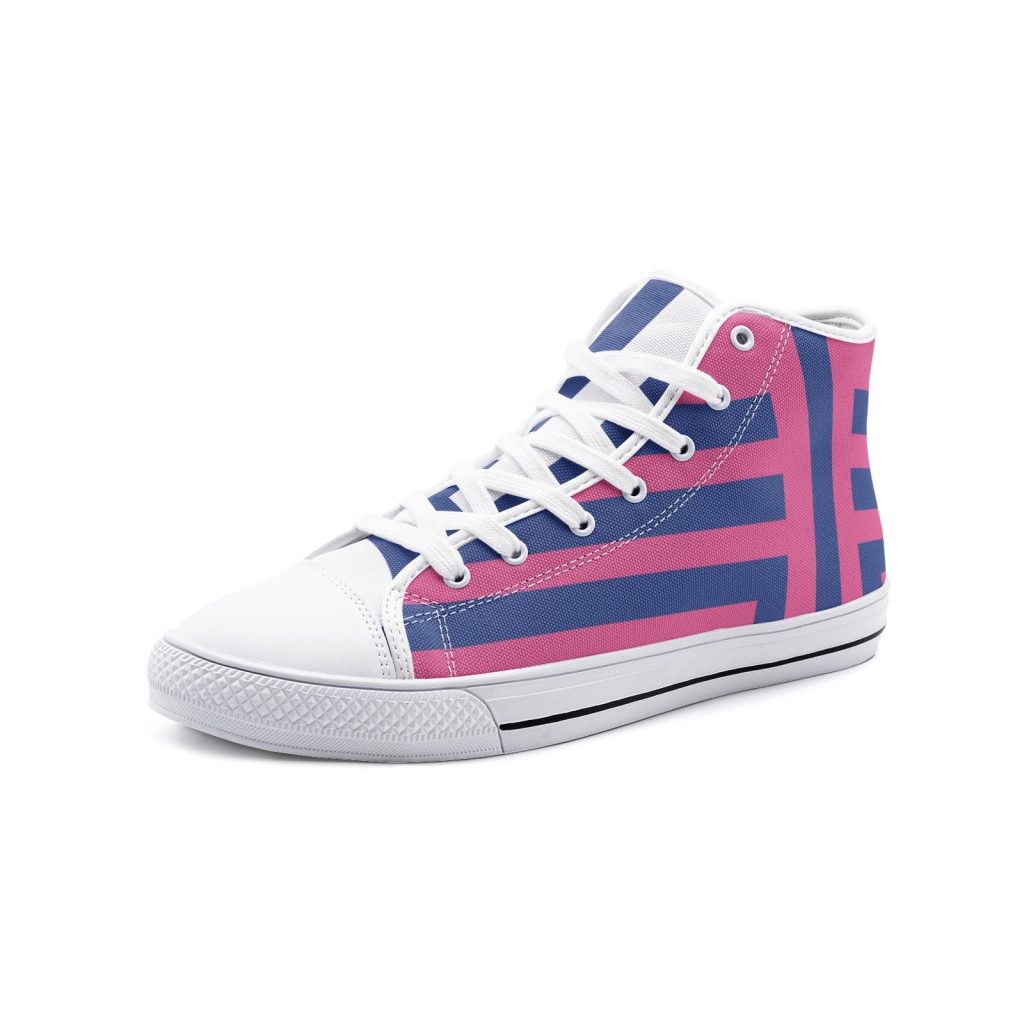 akaza demon slayer classic high top canvas shoes - Anime Shoes World