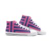 akaza demon slayer classic high top canvas shoes 3 - Anime Shoes World