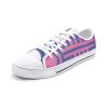 akaza demon slayer classic low top canvas shoes - Anime Shoes World