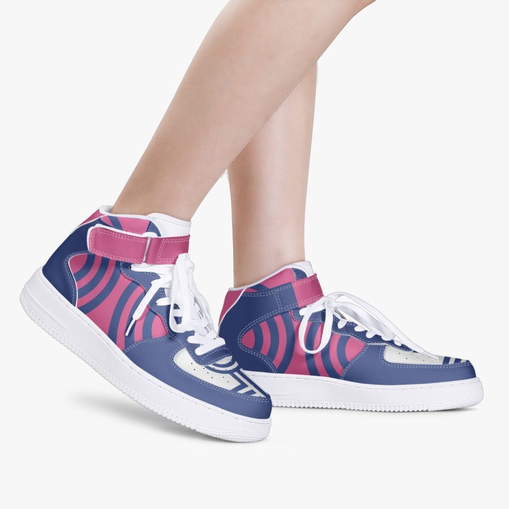 akaza demon slayer high top kamikaze shoes 9 - Anime Shoes World