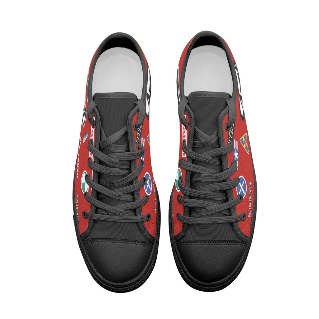 akira kaneda bike classic low top canvas shoes 8 - Anime Shoes World