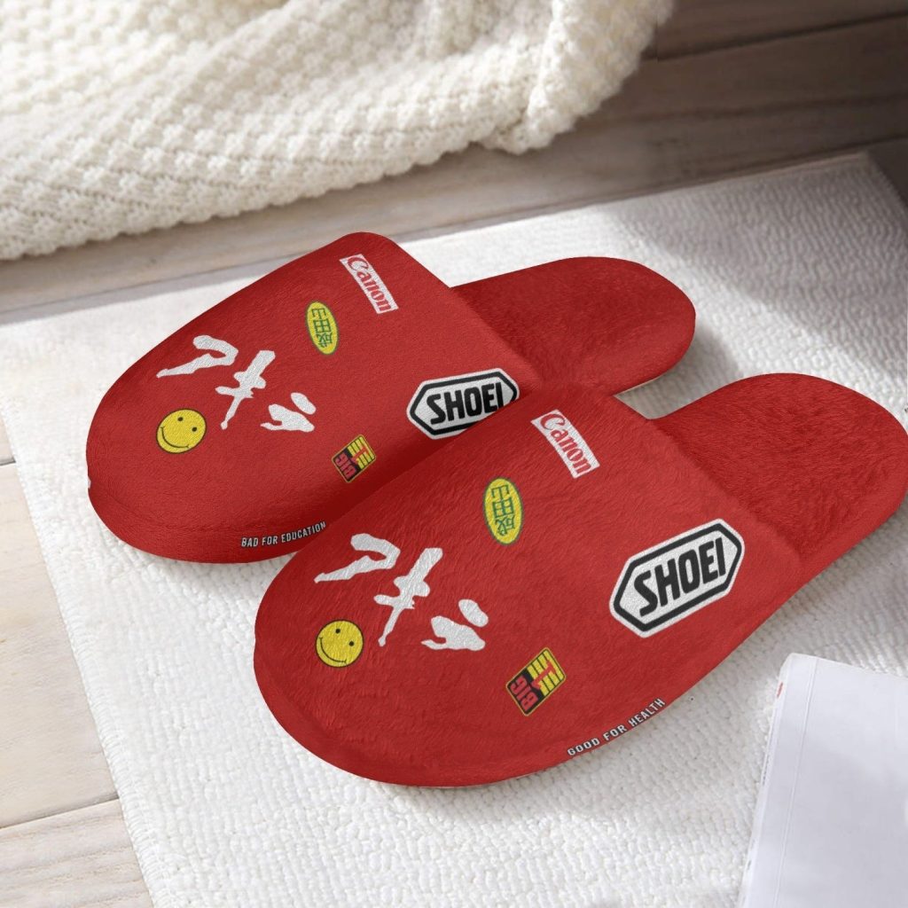 akira kaneda bike custom cotton slippers - Anime Shoes World