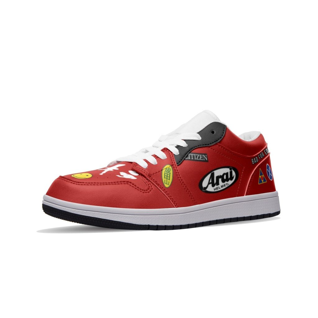 akira kaneda bike low top jd1 shoes - Anime Shoes World