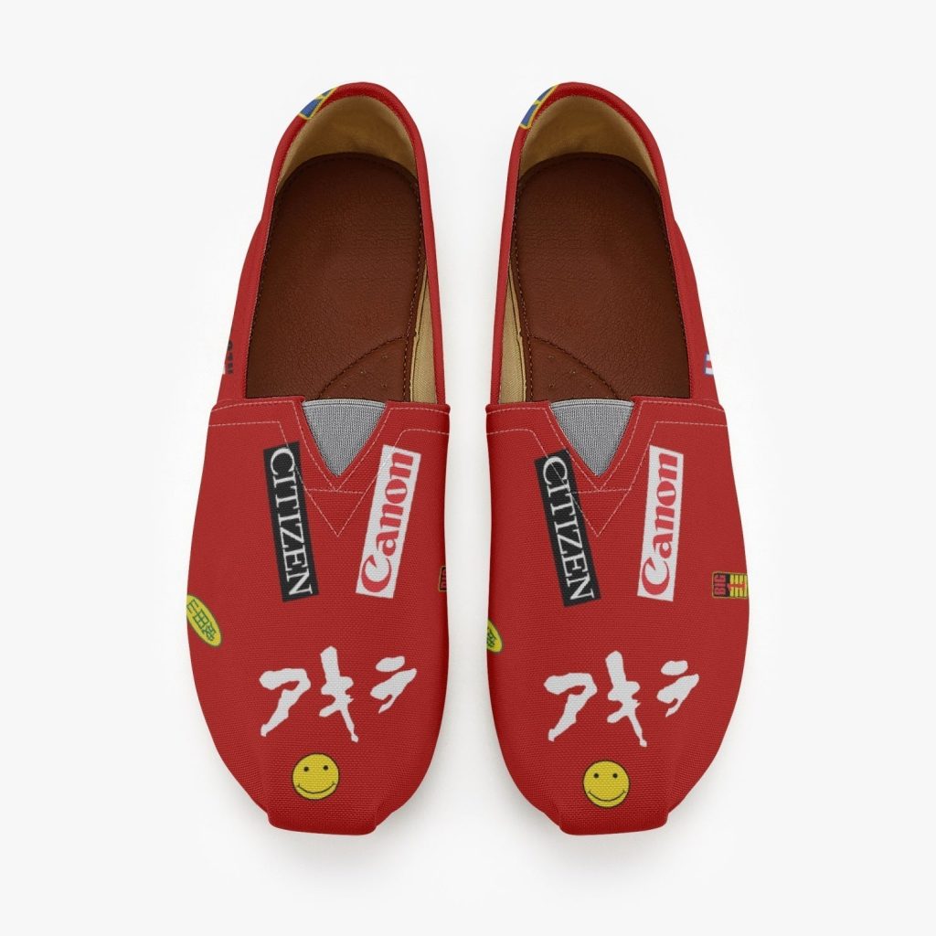 akira kaneda bike tomu canvas shoes - Anime Shoes World