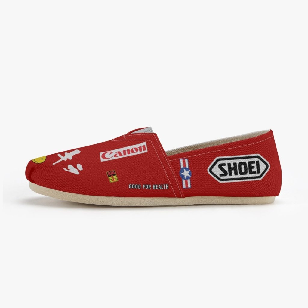 akira kaneda bike tomu canvas shoes 2 - Anime Shoes World