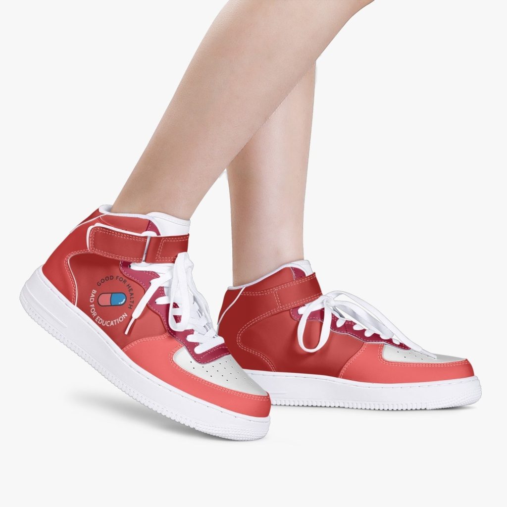 akira kaneda jacket high top kamikaze shoes 8 - Anime Shoes World