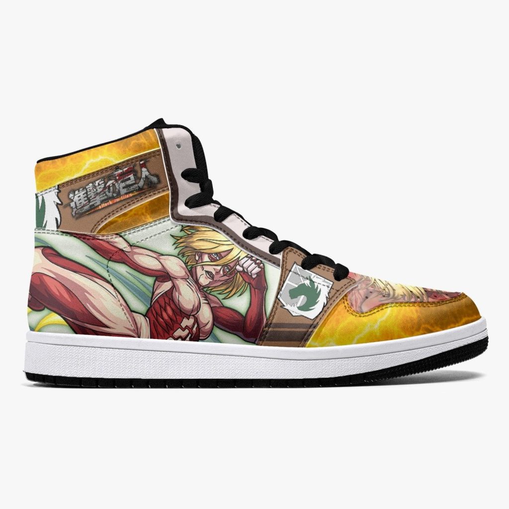 annie leonhart female titan j force shoes 2 - Anime Shoes World