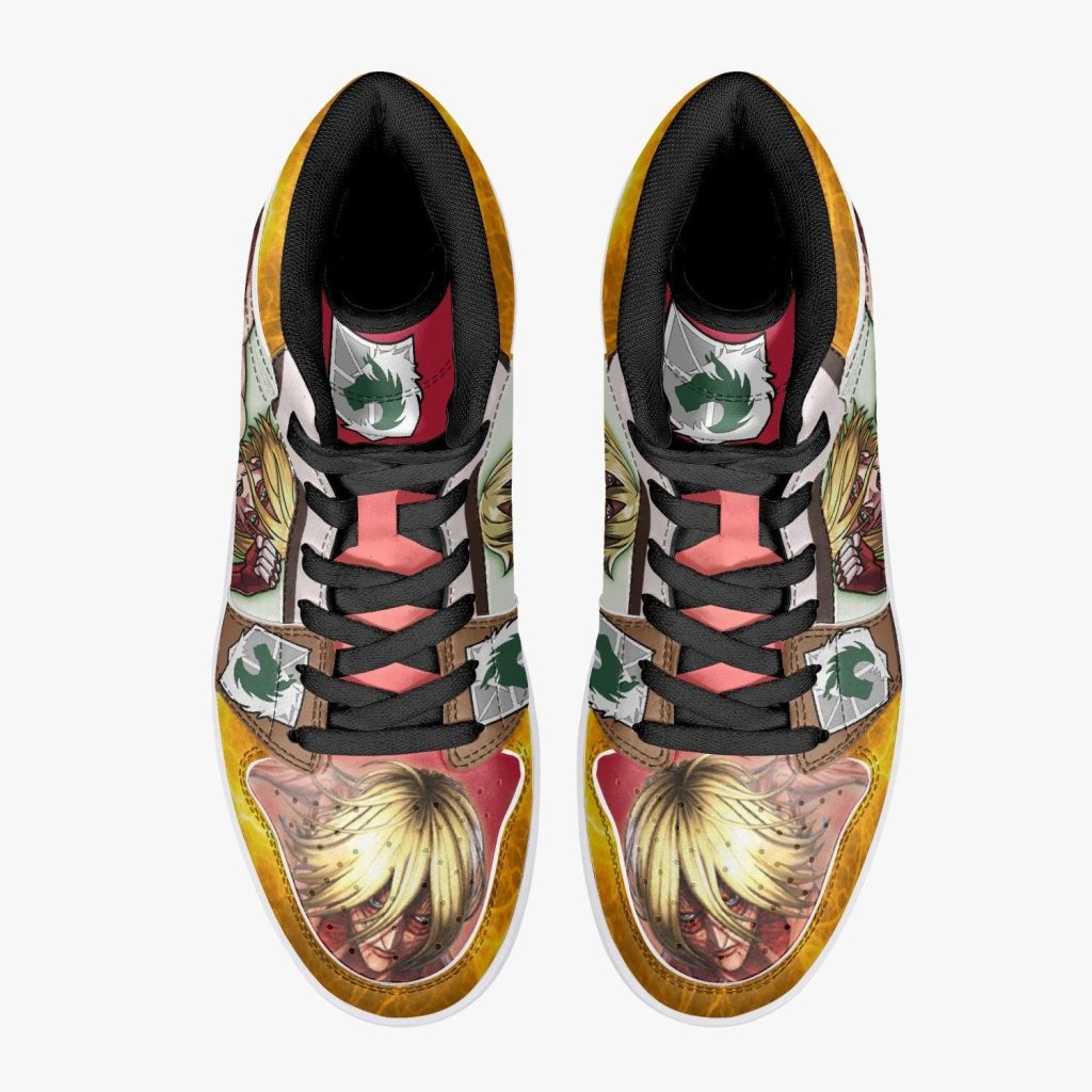 annie leonhart female titan j force shoes 3 - Anime Shoes World