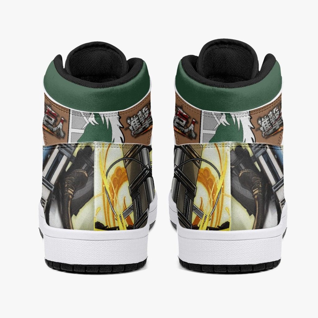 annie leonhart military police attack on titan j force shoes 4 - Anime Shoes World