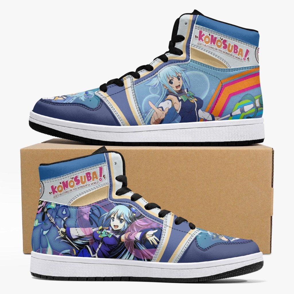 aqua konosuba j force shoes - Anime Shoes World