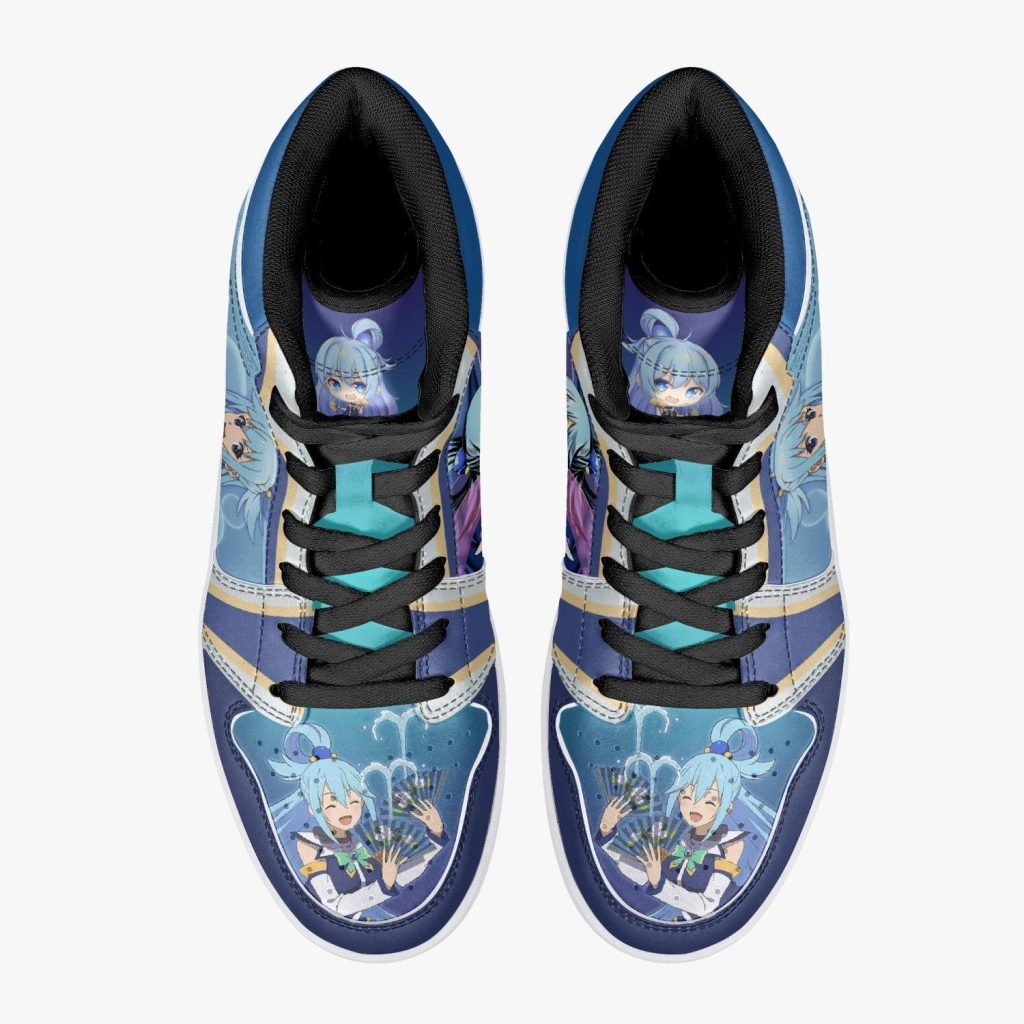 aqua konosuba j force shoes 4 - Anime Shoes World