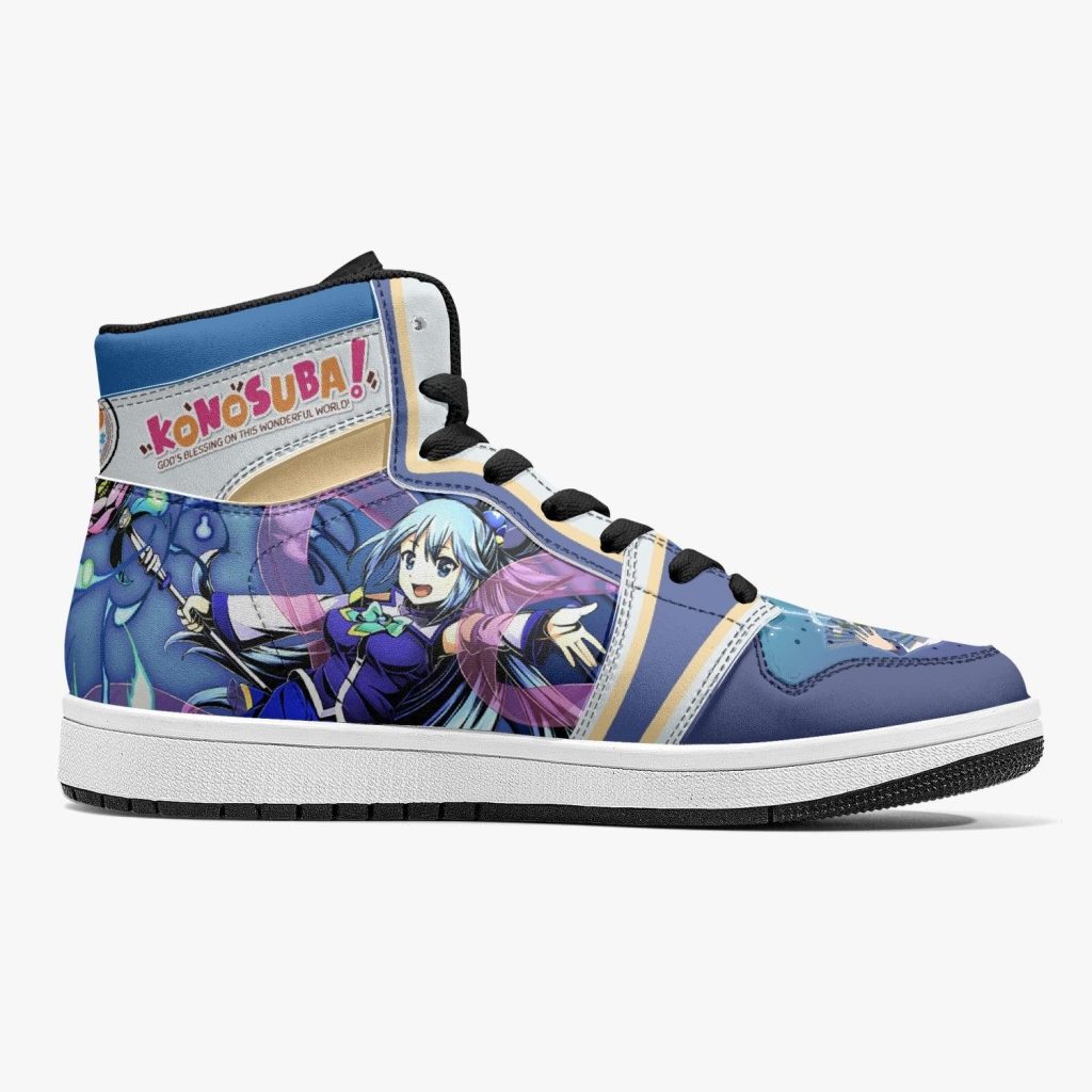 aqua konosuba j force shoes 8 - Anime Shoes World