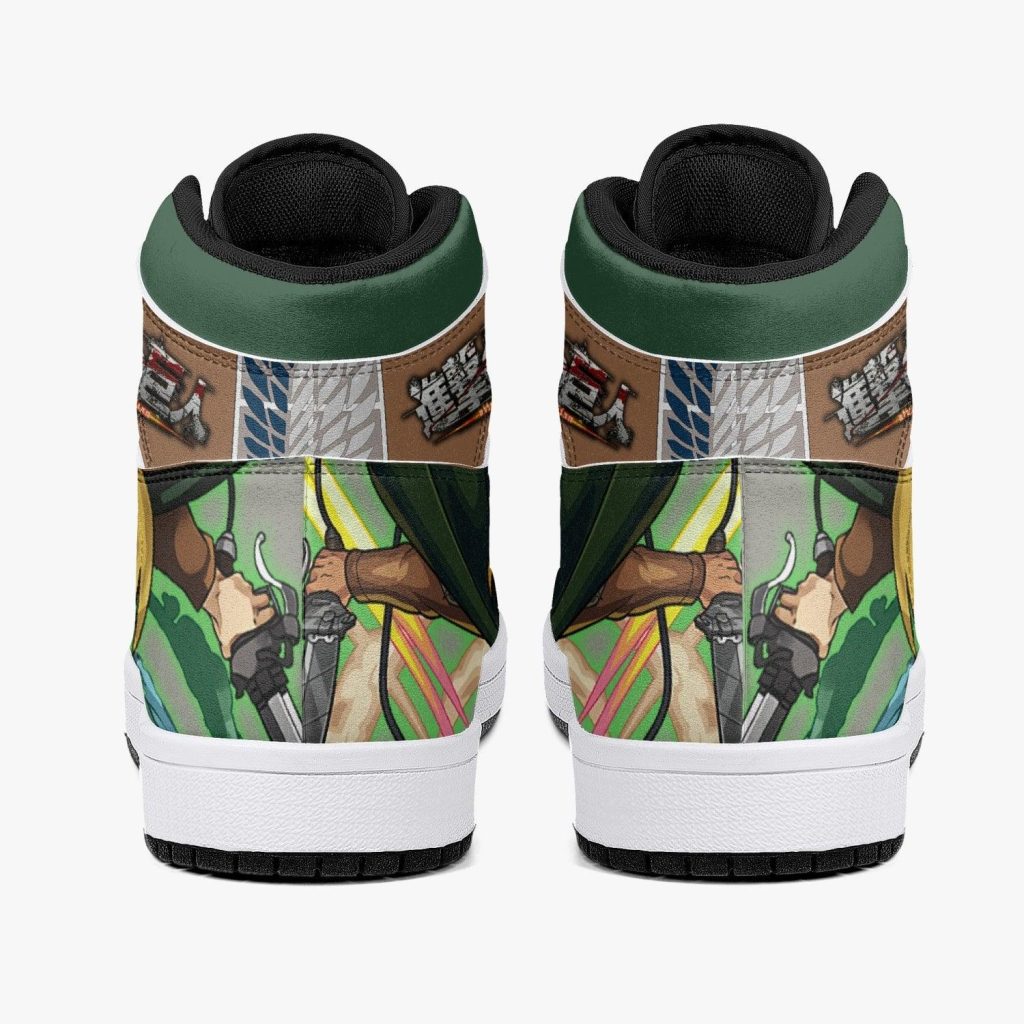 armin arlert survey corps attack on titan j force shoes 4 - Anime Shoes World