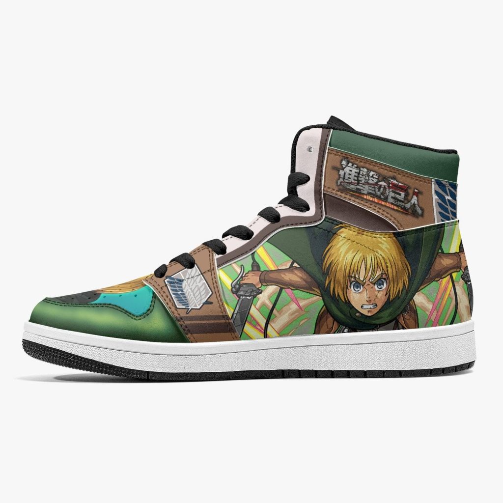 armin arlert survey corps attack on titan j force shoes 9 - Anime Shoes World