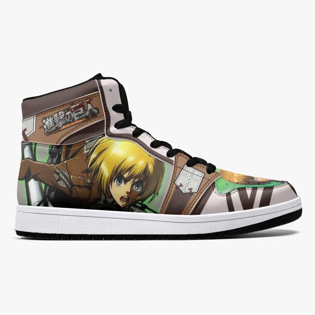 armin arlert training corps attack on titan j force shoes 2 - Anime Shoes World