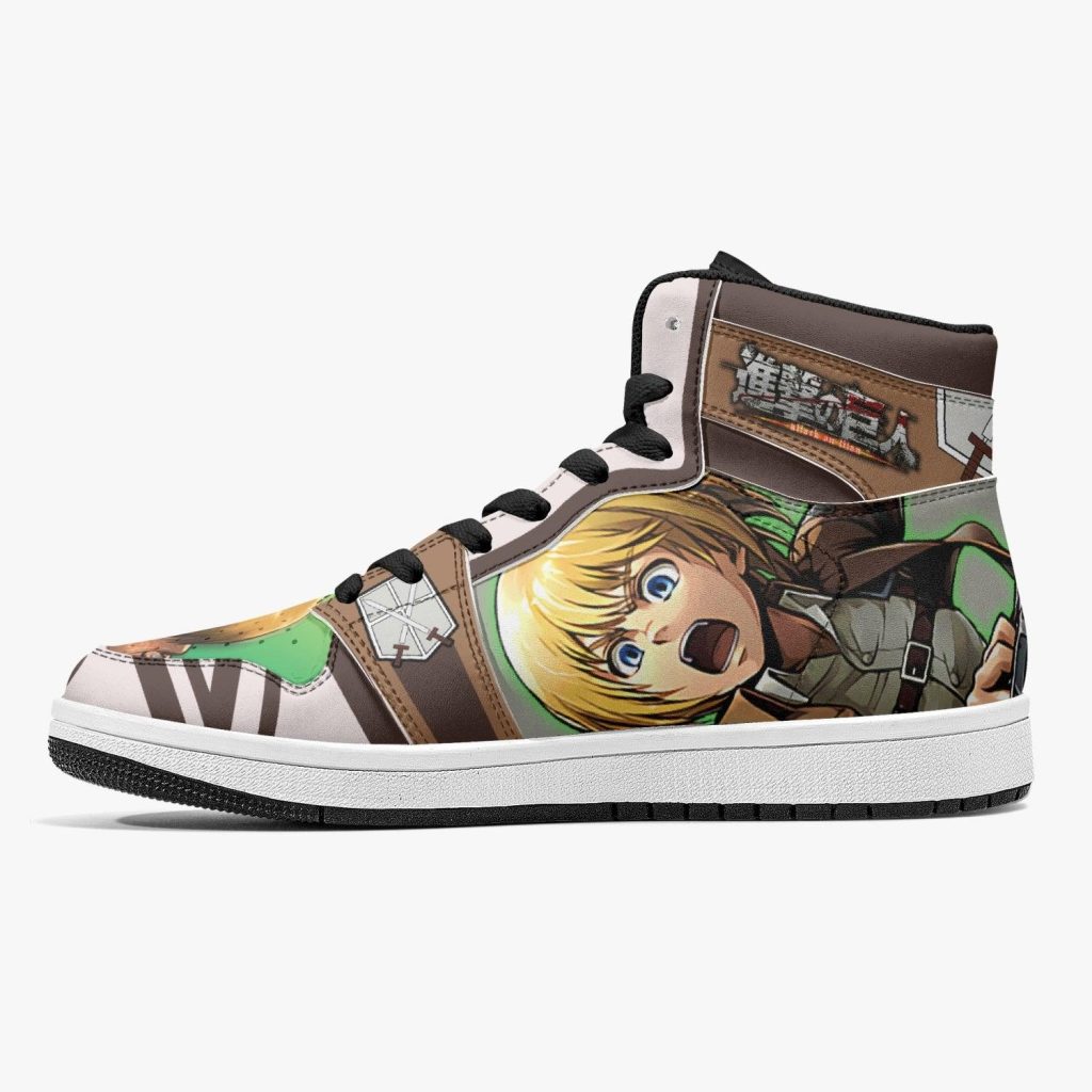 armin arlert training corps attack on titan j force shoes 9 - Anime Shoes World