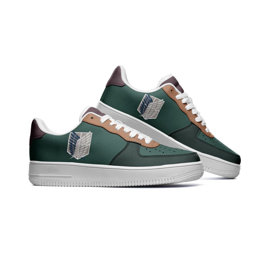 attack on titan survey corps kamehameha shoes 2 - Anime Shoes World