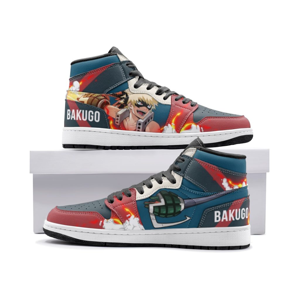 bakugo hand my hero academia jd1 shoes - Anime Shoes World