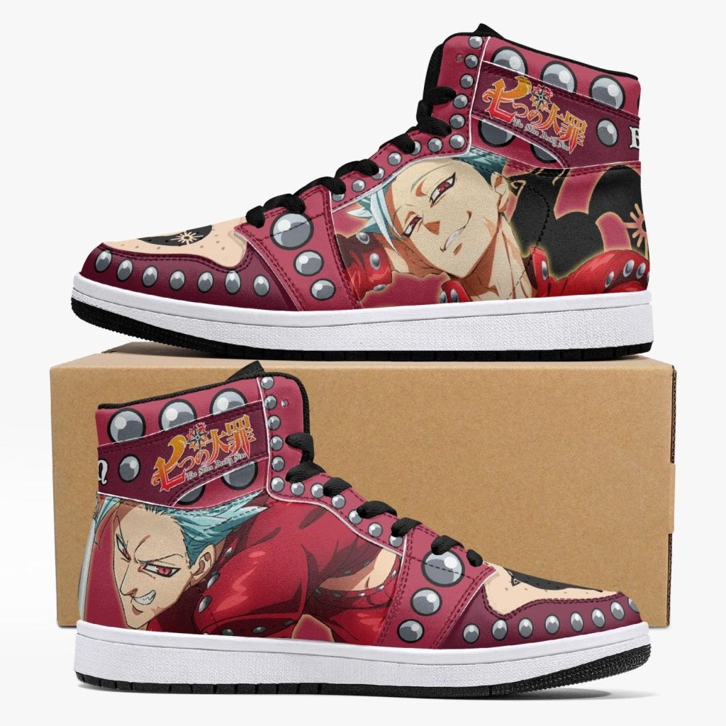 ban seven deadly sins j force shoes - Anime Shoes World