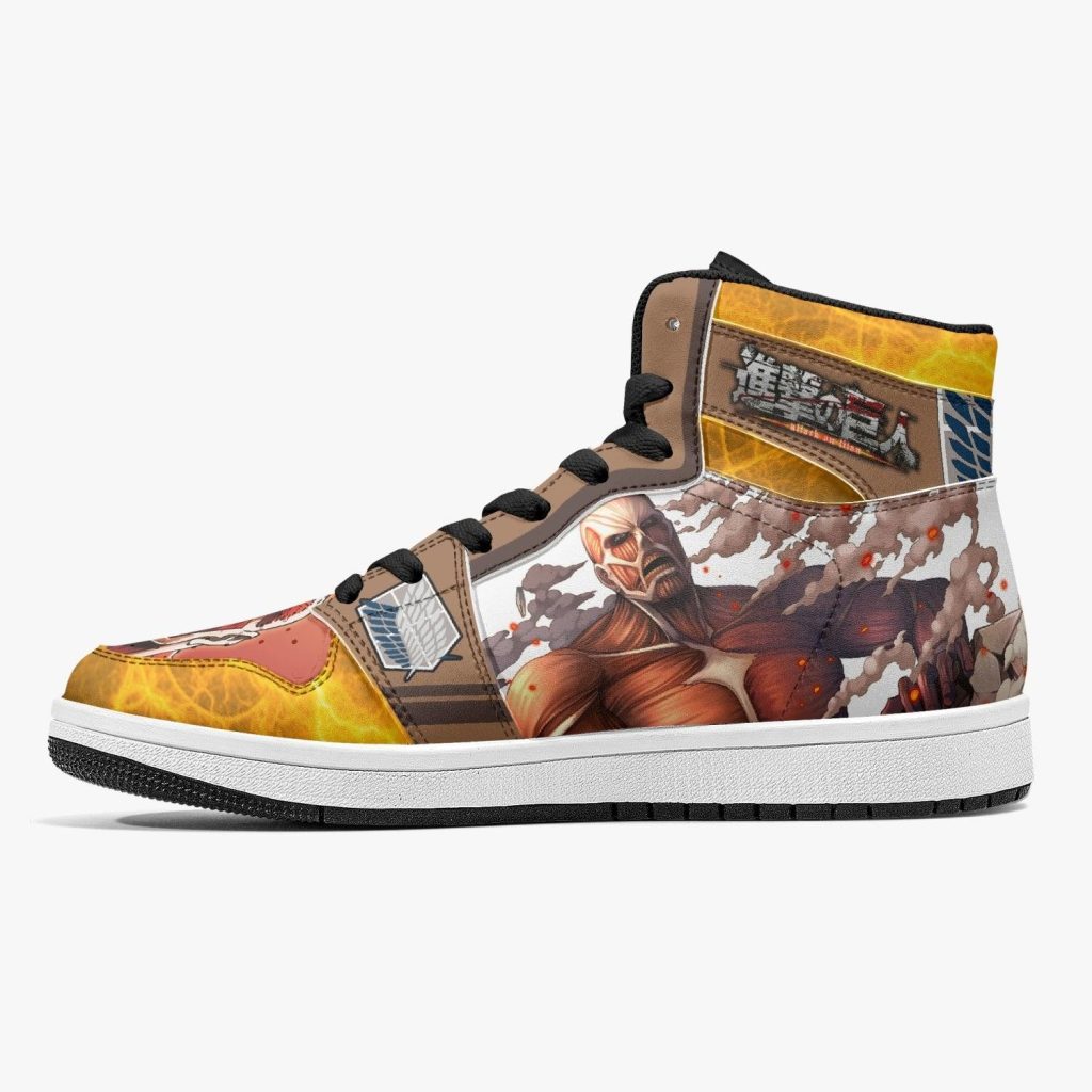 bertholdt hoover colossal titan attack on titan j force shoes 10 - Anime Shoes World