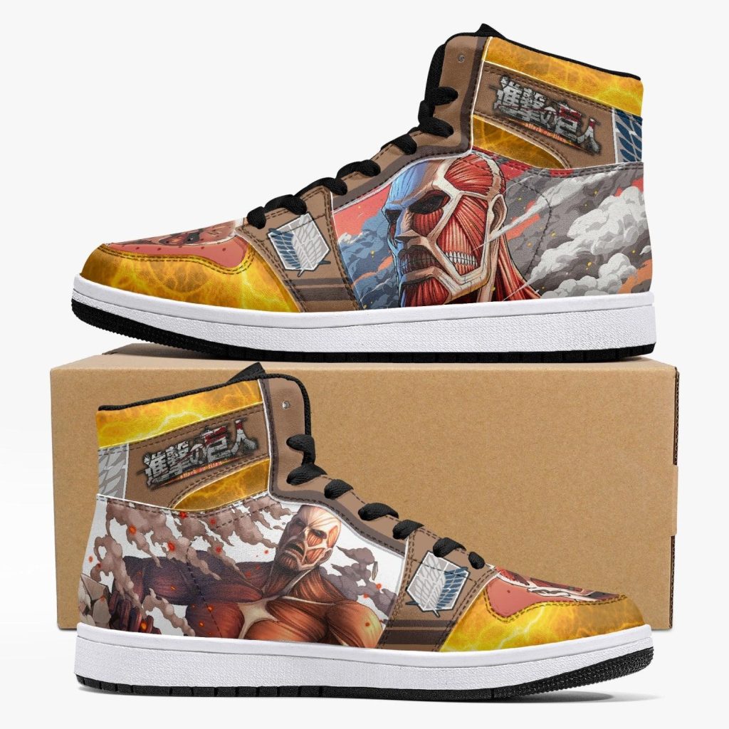 bertholdt hoover colossal titan attack on titan j force shoes - Anime Shoes World