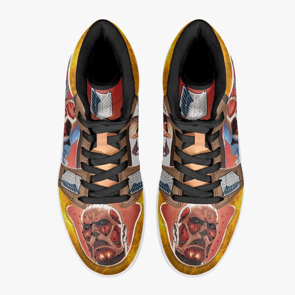 bertholdt hoover colossal titan attack on titan j force shoes 3 - Anime Shoes World