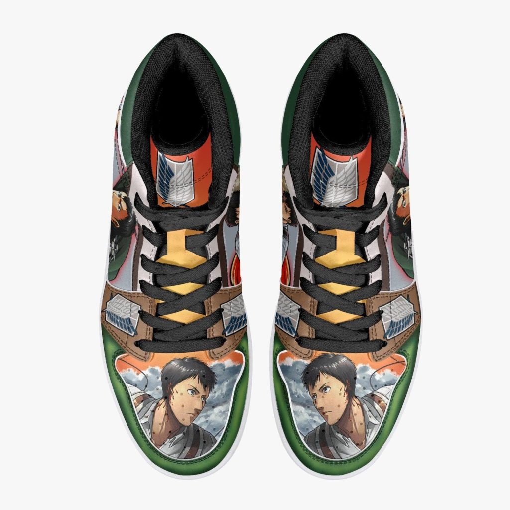 bertholdt hoover revelation attack on titan j force shoes 3 - Anime Shoes World