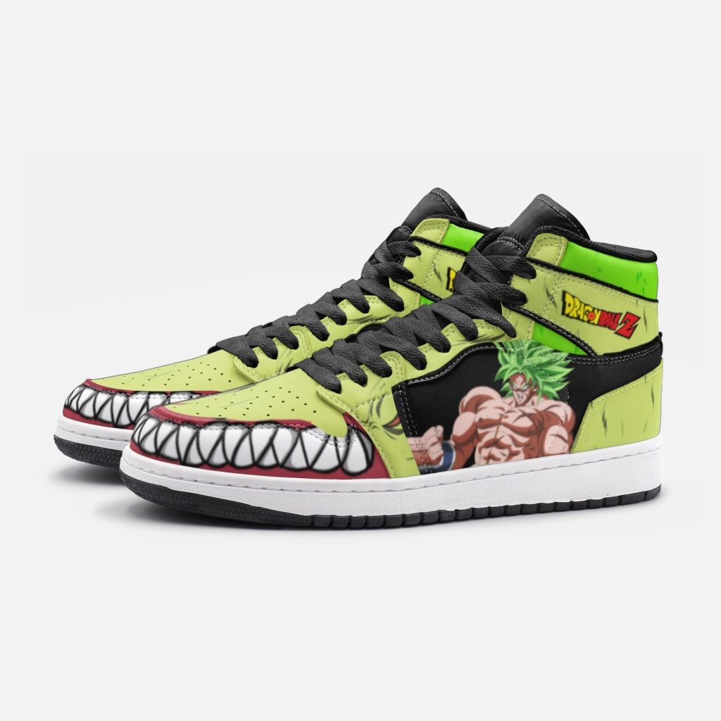 broly and ba dragon ball z jd1 shoes 3 - Anime Shoes World