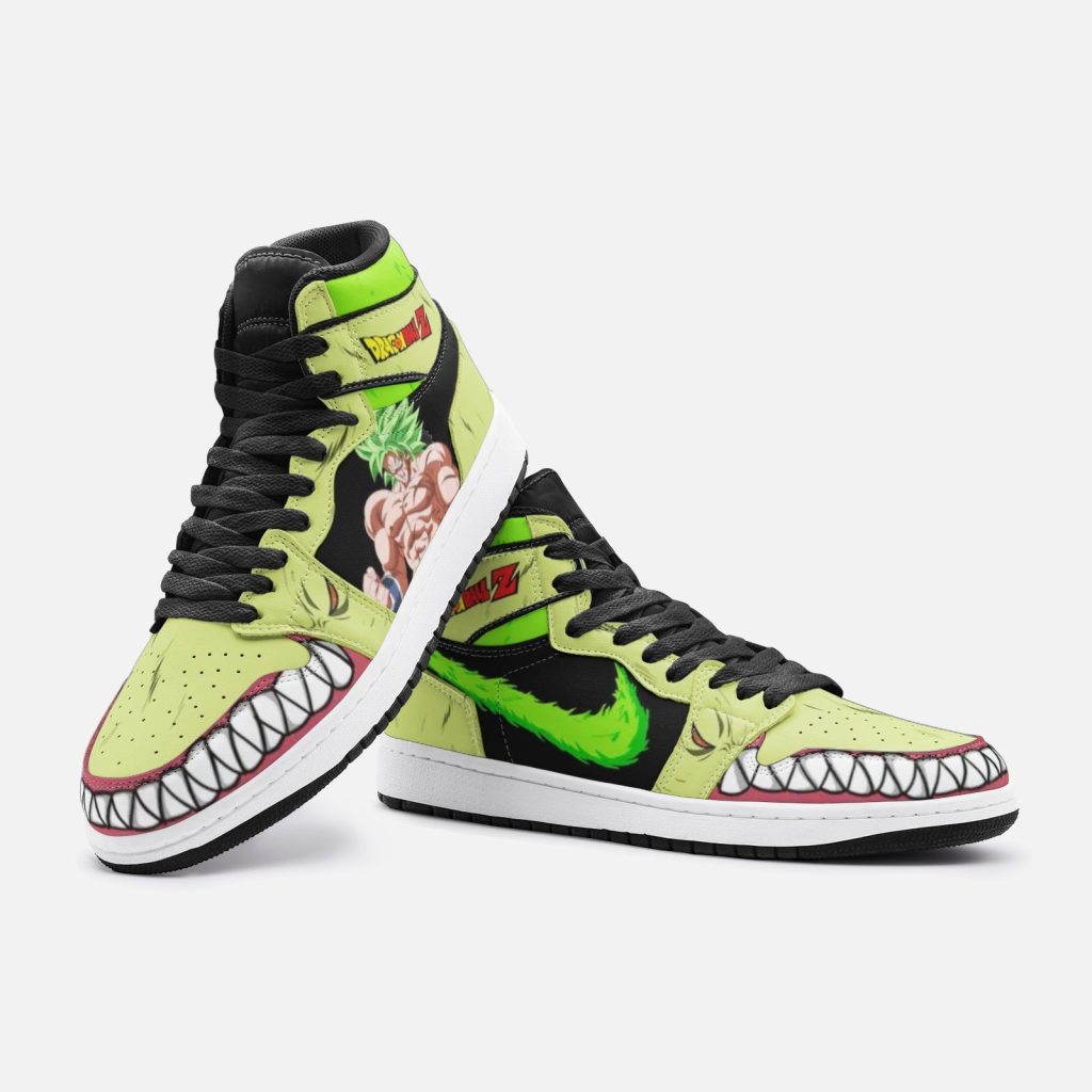 broly and ba dragon ball z jd1 shoes 4 - Anime Shoes World