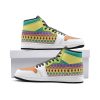 colorful patterns jojos bizarre adventure jd1 shoes - Anime Shoes World